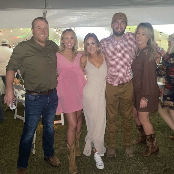 Bridesmaid Wrap Dress - Picture 3 of 4